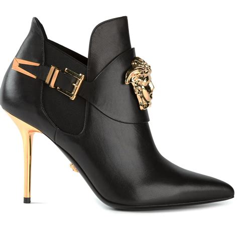 bottes femme versace|Women's Designer Boots, Booties & Dress Boots.